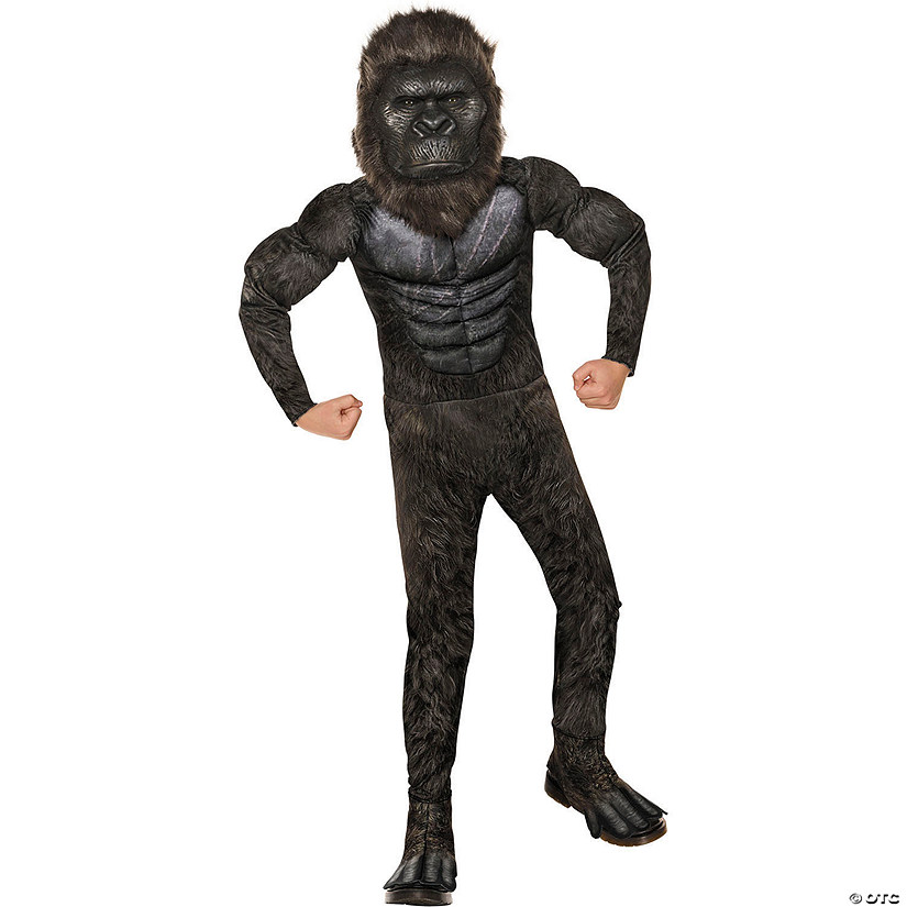 Kids Godzilla x Kong: The New Empire&amp;#8482; King Kong Costume Image