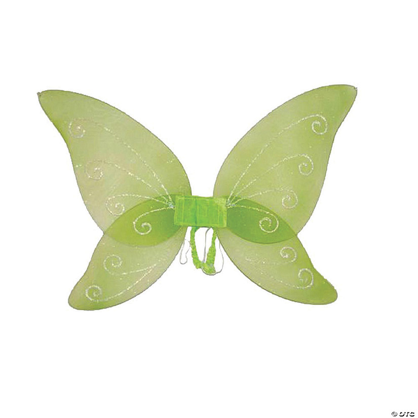 Kids Green Fairytale Wings Image