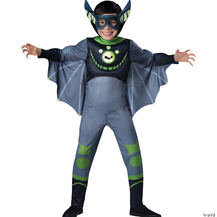 Kids Green Wild Kratts Bat - Medium 8 Image