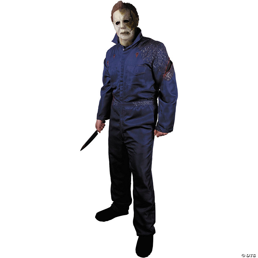 Kids Halloween Kills&amp;#8482; Michael Myers Coveralls Costume Image