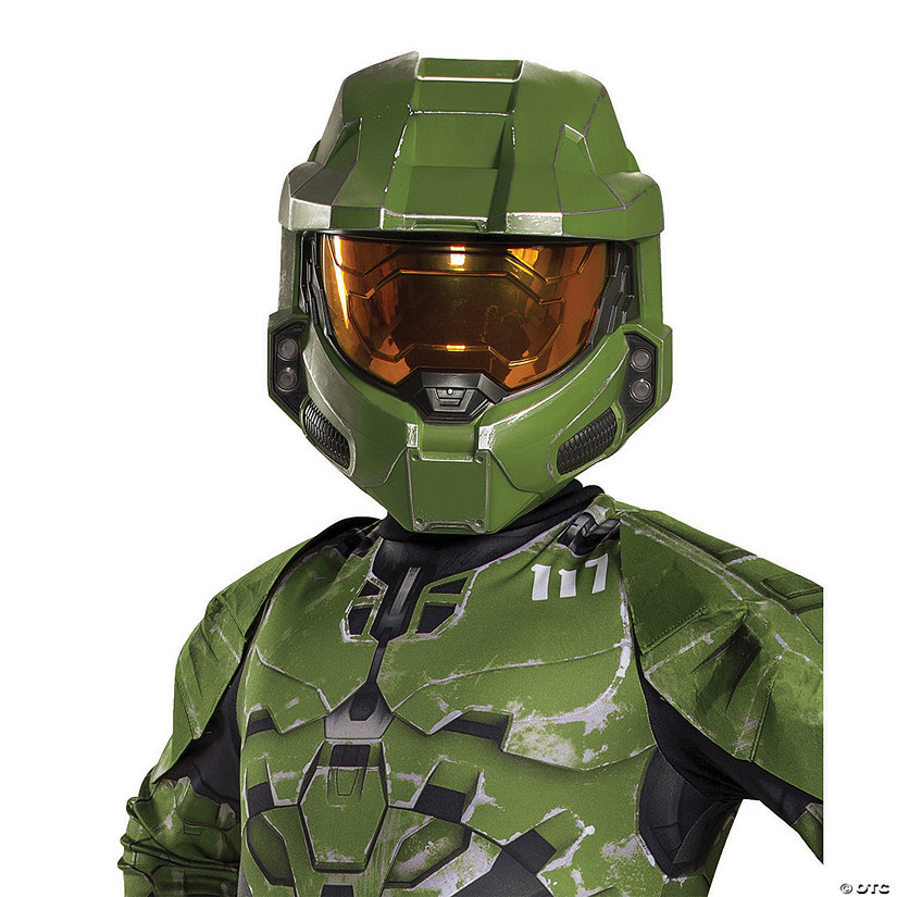 Kids Halo Infinite Master Chief Half Mask Image