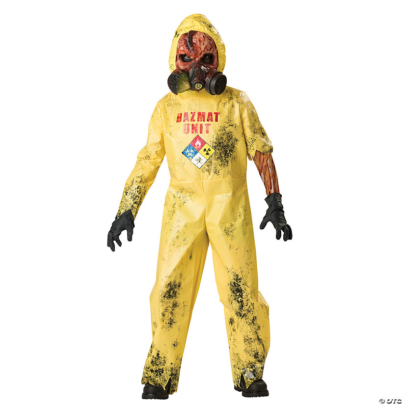 Kids Hazmat Hazard Costume Image
