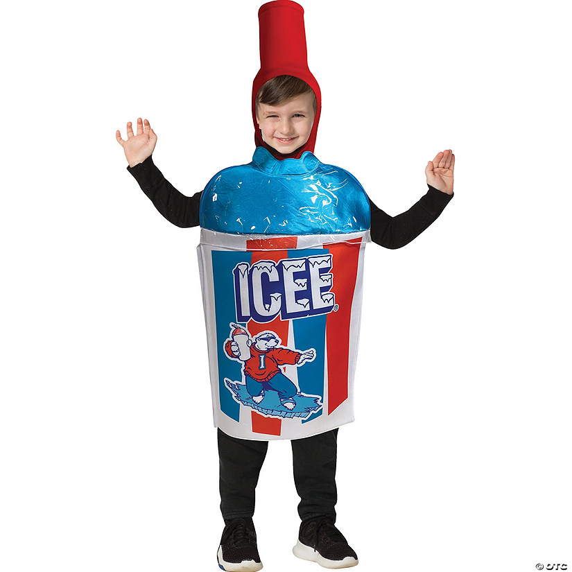Kids ICEE Blue Tunic Costume Image