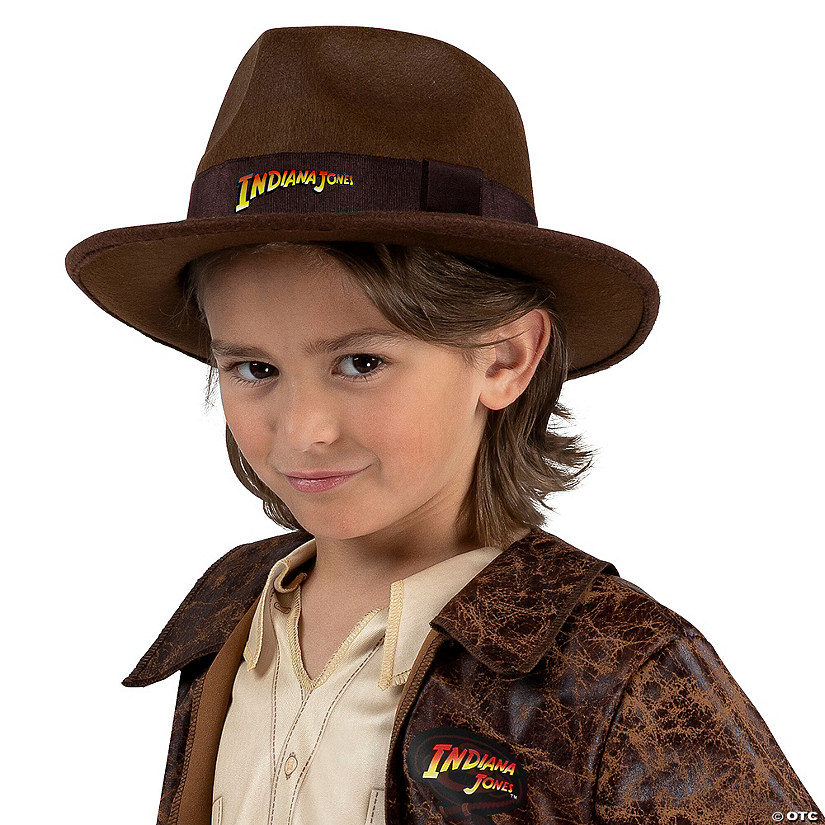 Kids Indiana Jones Fedora Hat - One Size Image