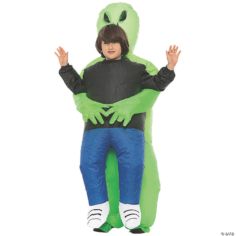 Kids Inflatable Alien Costume Image