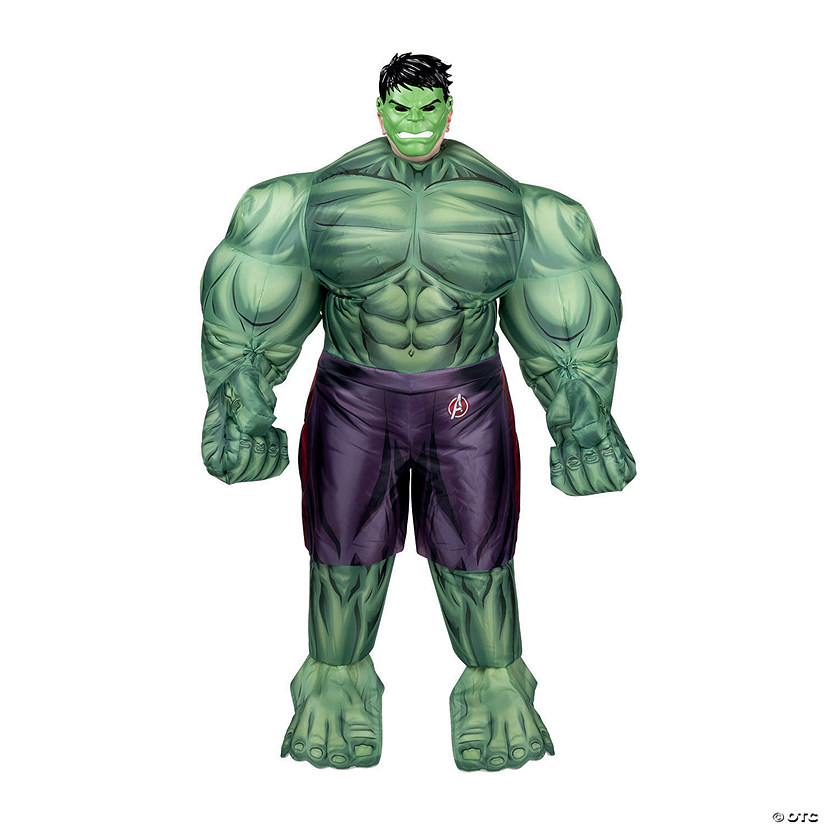 Kids Inflatable Marvel Hulk Jumpsuit Costume Image