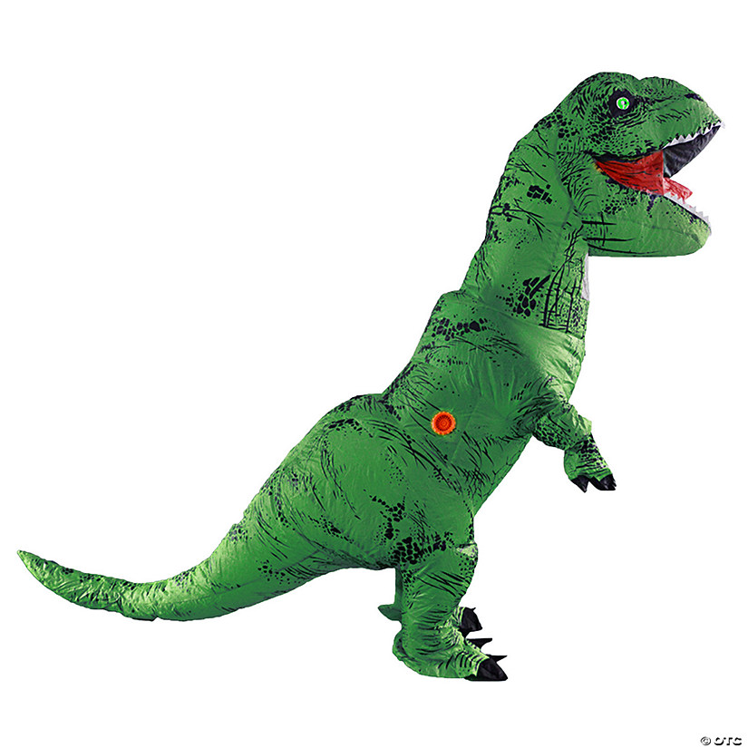 Kids Inflatable T-Rex Costume Image