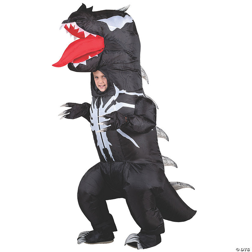 Kids Inflatable Venomosaurus Costume 8 and up Image