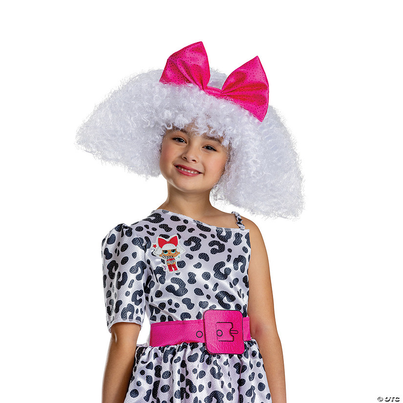 Kids L.O.L Surprise Diva Wig Costume Accessory Image