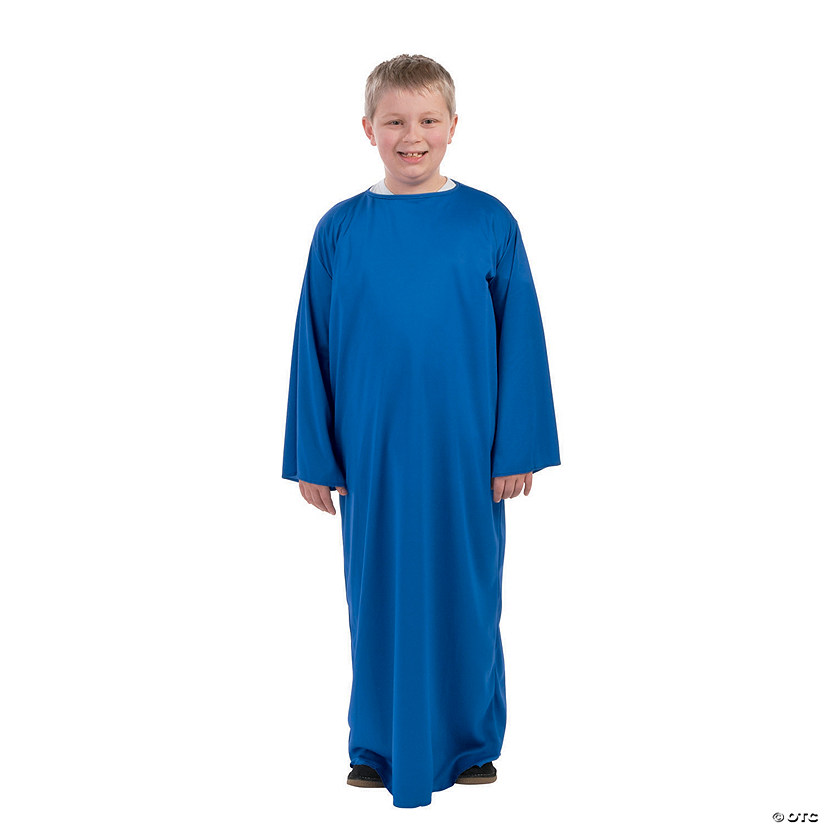 Kids&amp;#8217; L/XL Dark Blue Nativity Gown Image