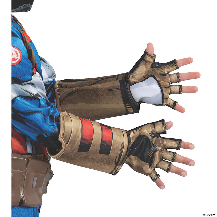 Kids Marvel Captain America Steve Rogers Gloves Image