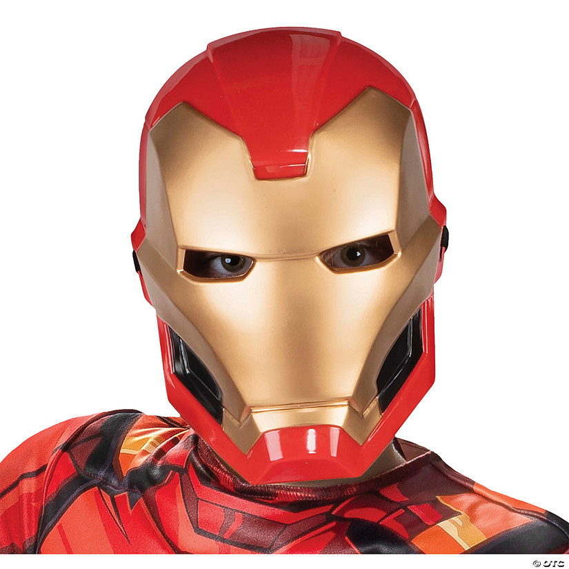 Kid's Marvel Iron Man Half Mask Image