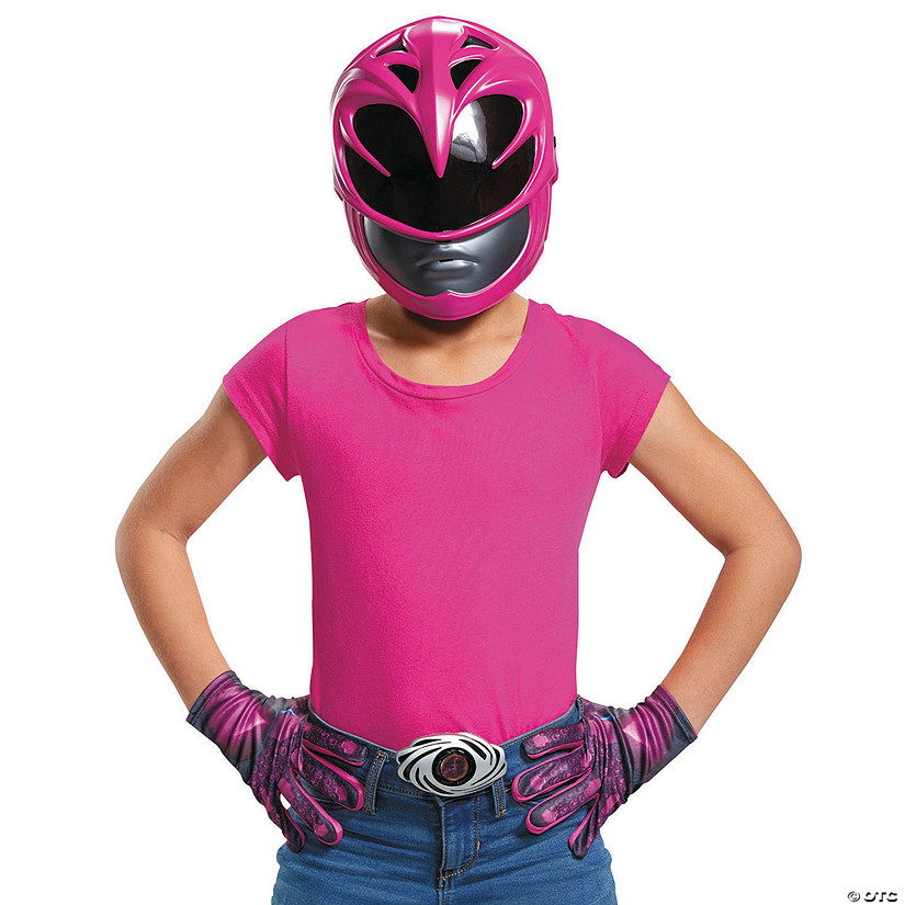 Kids Mighty Morphin Power Rangers&#8482; Pink Ranger Accessory Kit Image