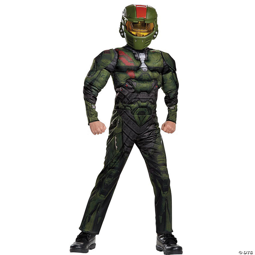 Kid's Muscle Halo Wars Jerome Costume - Extra Large Image