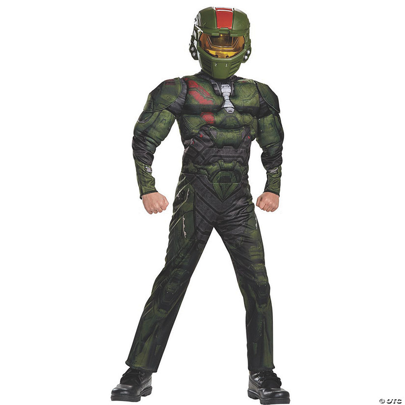 Kid's Muscle Halo Wars Jerome Costume - Large Image