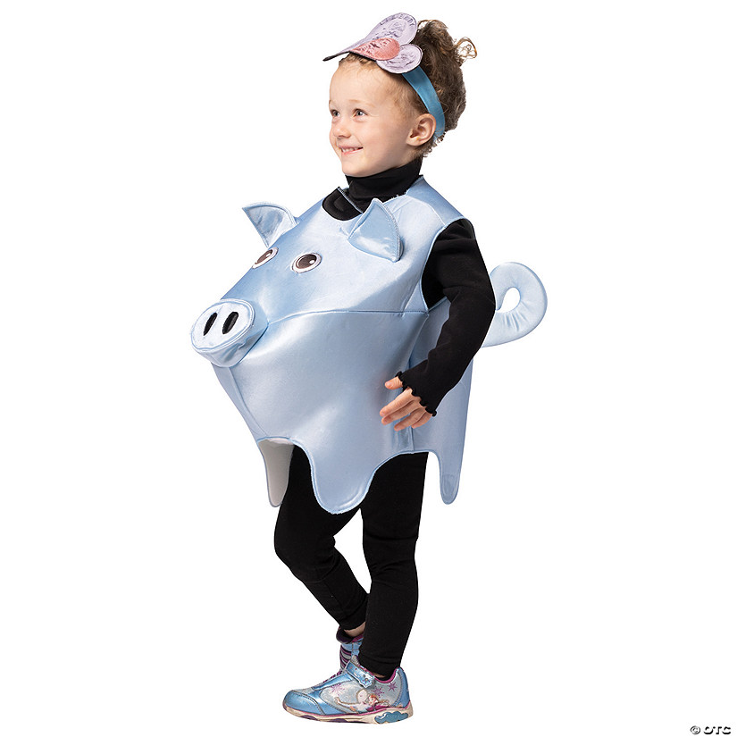 Kids Piggy Bank Costume - Small Image