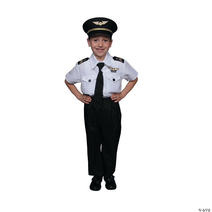 Kids Pilot Costume Image