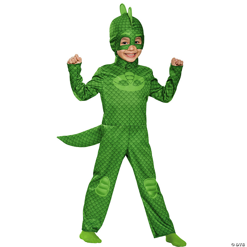 Kids PJ Masks Gekko Costume Image