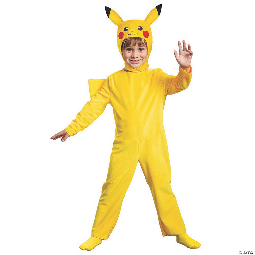 Kids Pokemon Pikachu Costume - Small 4-6 Image