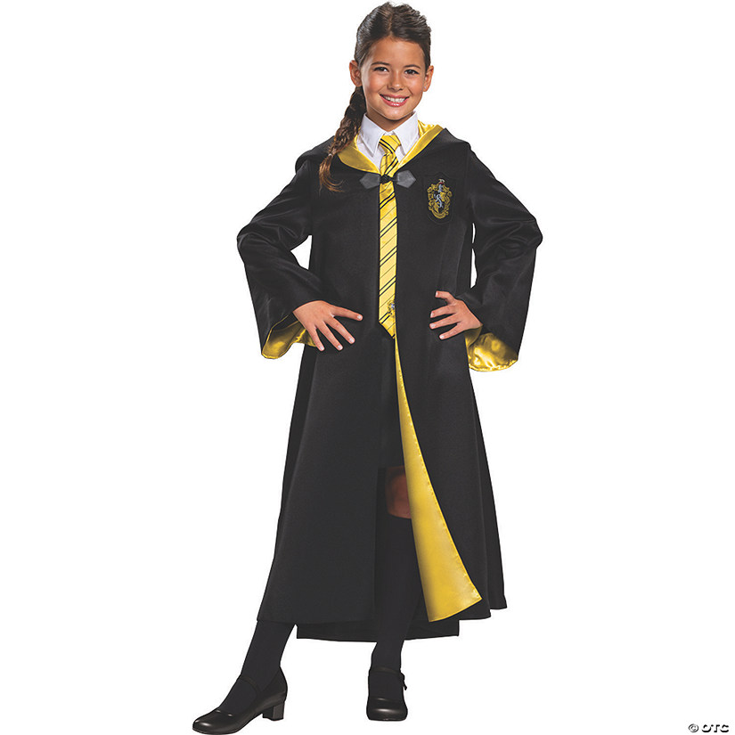 Kids Prestige Harry Potter Hufflepuff Robe Image