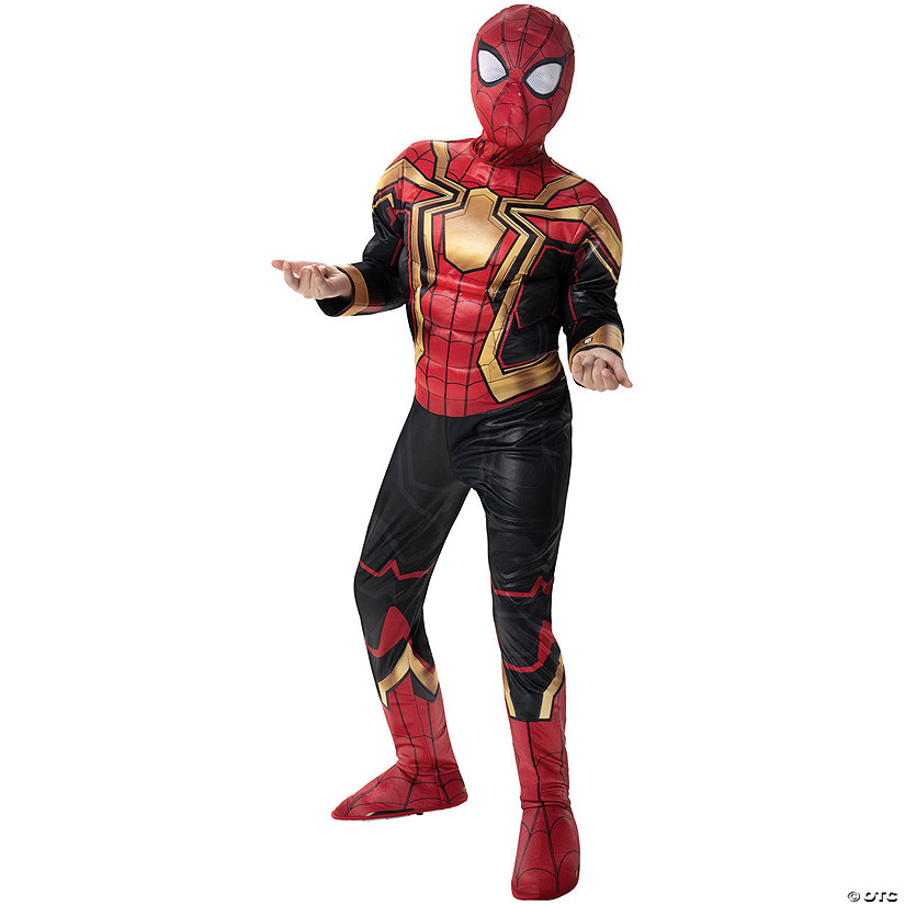 Kids Qualux Integrated Suit Spider-Man&#8482; Costume Image