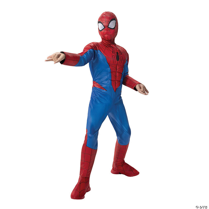 Kids Qualux Marvel Spider-Man&#8482; Costume Image