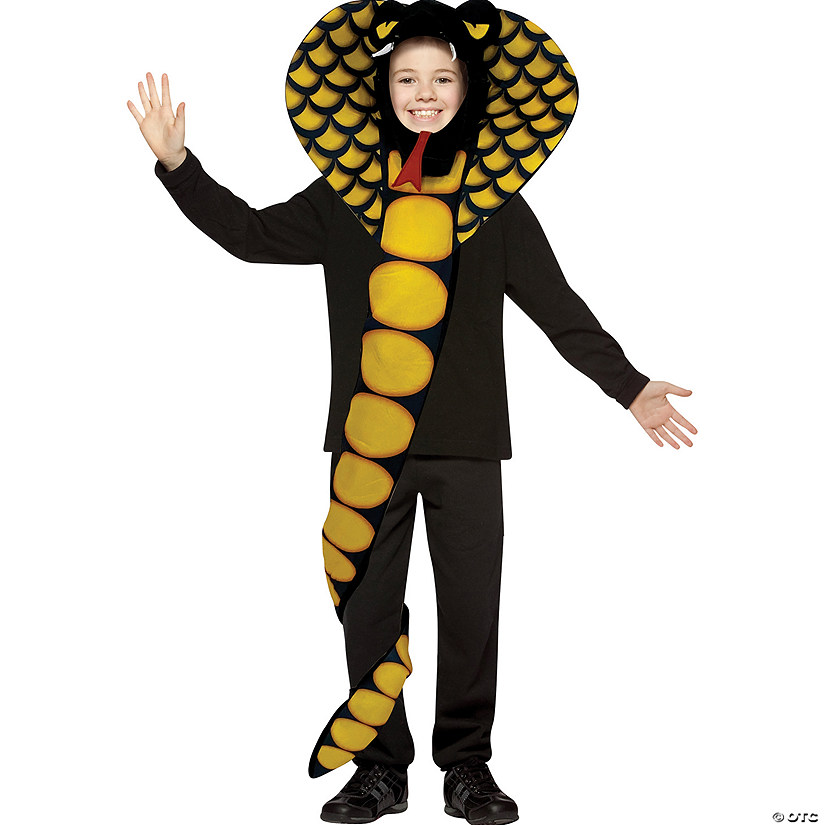 Kids Rasta Imposta Cobra Snake Costume, 7/10 Image