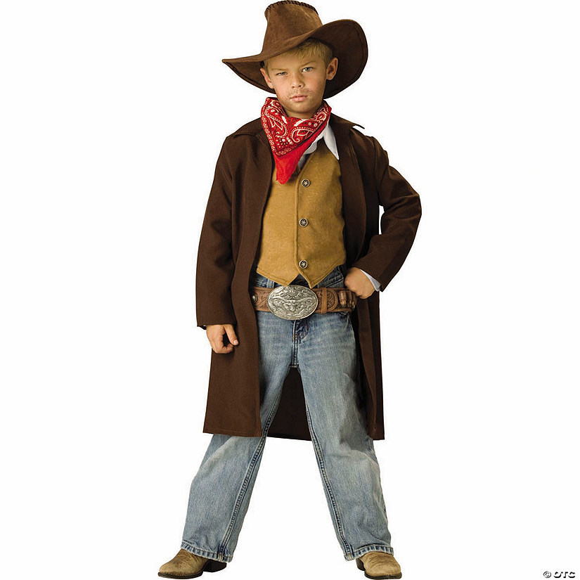 Kids Rawhide Renegade Cowboy Costume Image