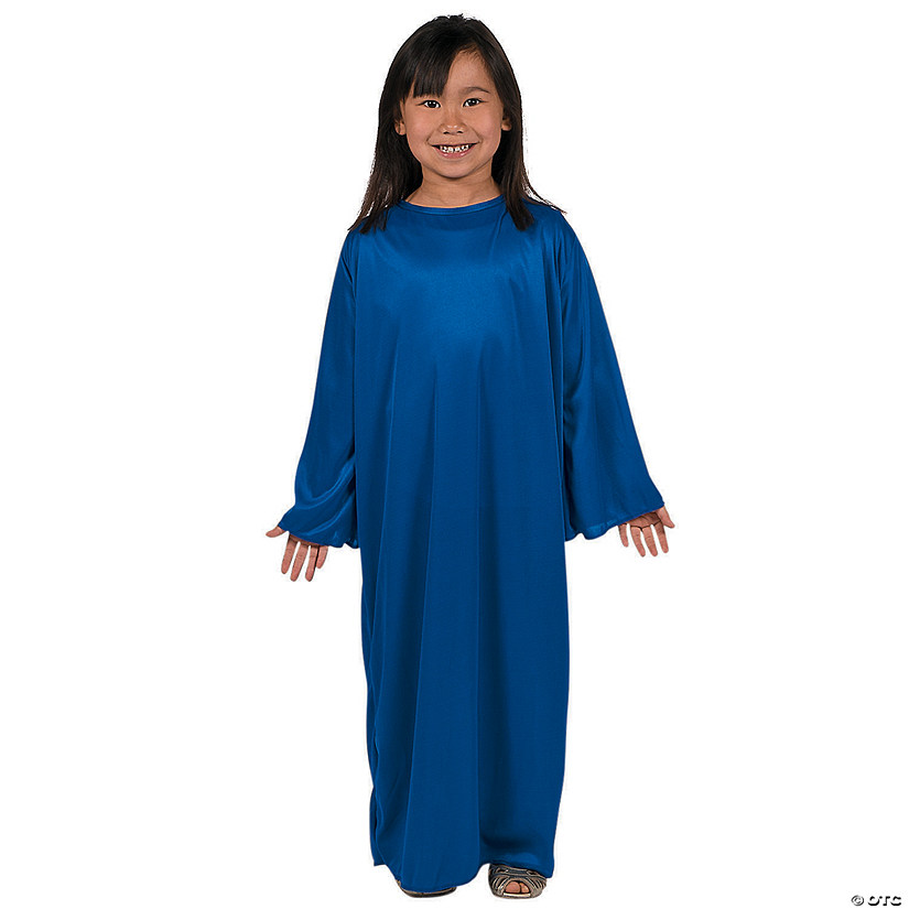 Kids&amp;#8217; S/M Dark Blue Nativity Gown Image