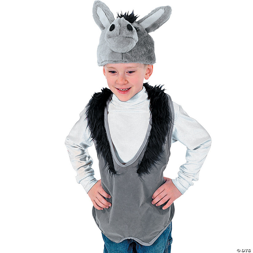 Kid's Slip-On Donkey Costume - 2 Pc. Image