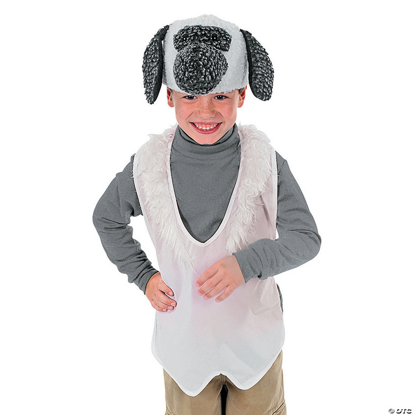 Kid's Slip-On Lamb Costume Image