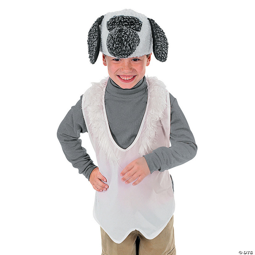 Kids Slip-On Lamb Costume Image