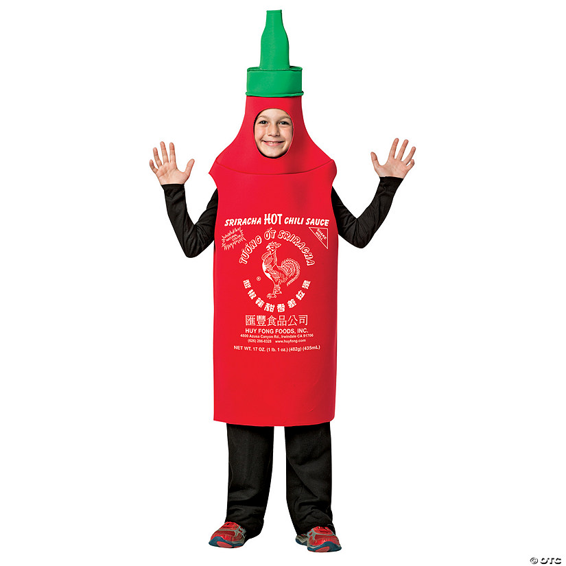 Kids Sriracha Costume Image