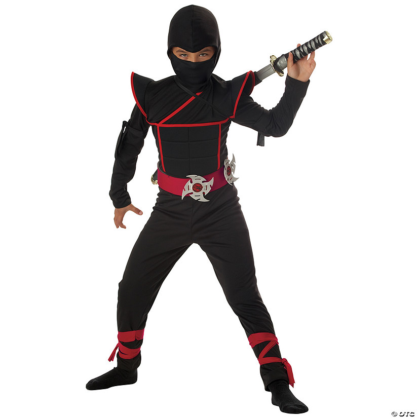 Kids' Stealth Ninja Costume Image