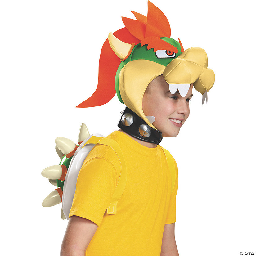 Kids Super Mario Bros.&amp;#8482; Bowser Costume Kit Image