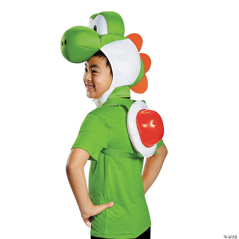 Kids Super Mario Bros.&amp;#8482; Yoshi Costume Kit Image