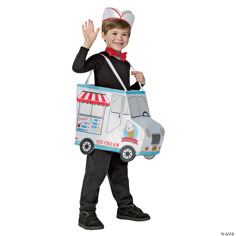 Kids Swirly's Ice Cream Truck Costume Image