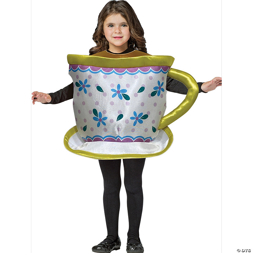 Kids Tea Cup Costume Image
