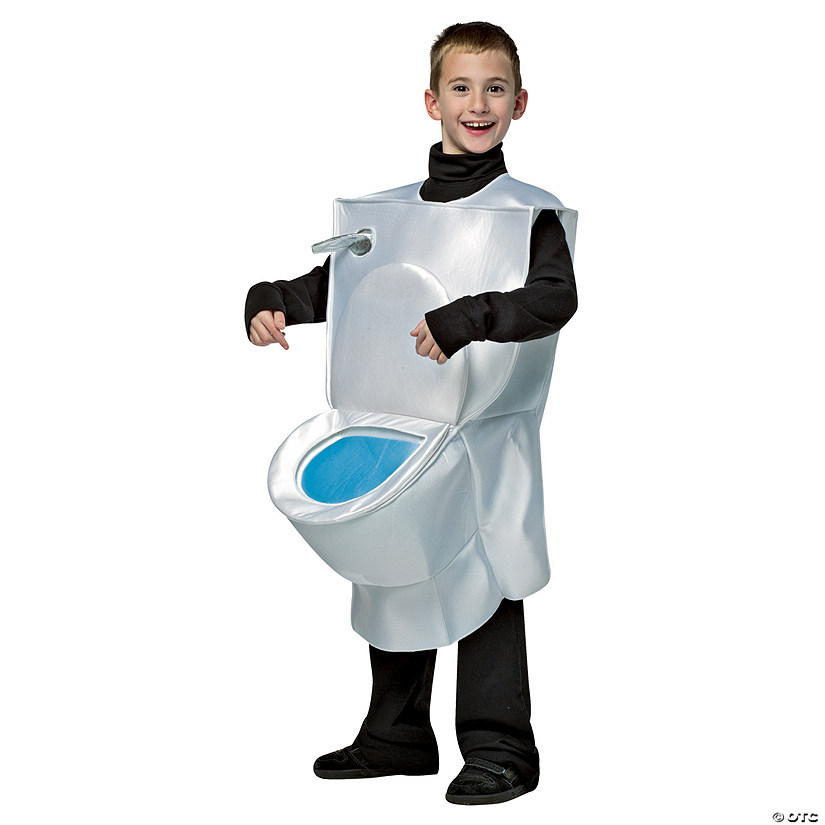 Kids Toilet Costume Image