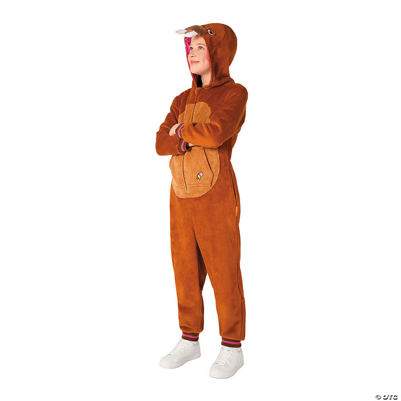 Kids Walrus Hooded Onesie Costume Image
