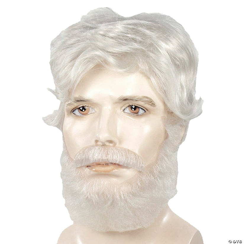 King Lear Wig And Beard Set Image