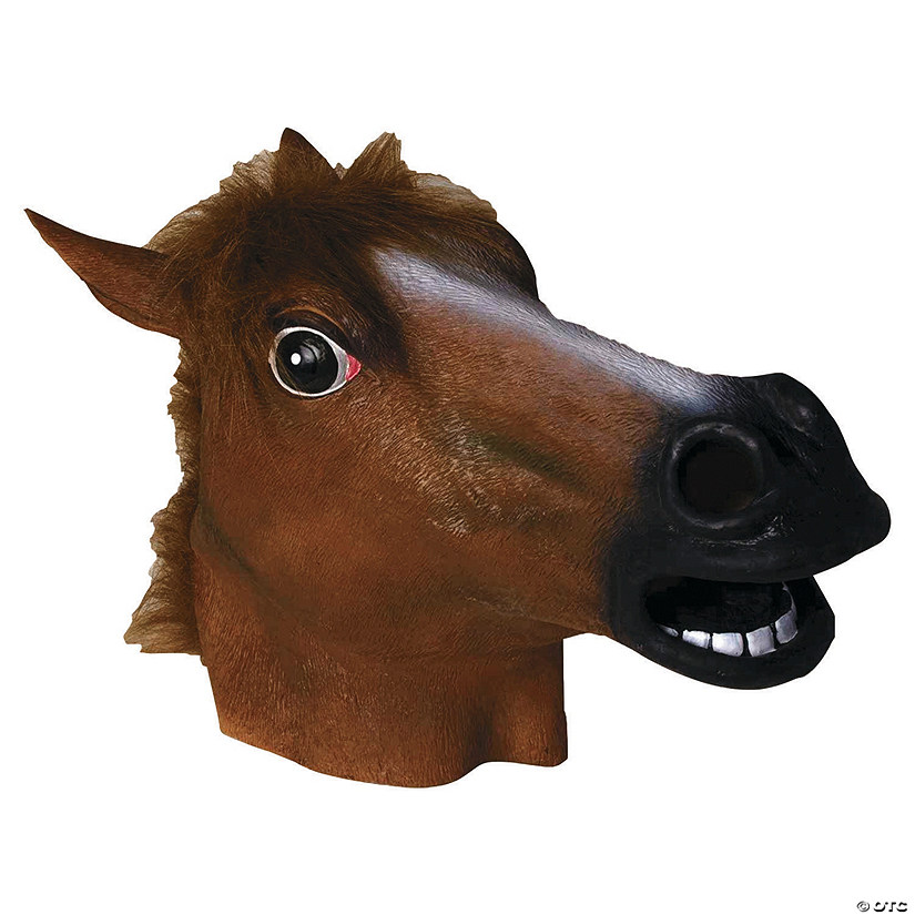Latex Horse Mask Image