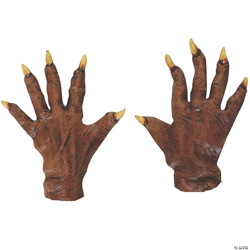 Latex Werewolf Gloves Image