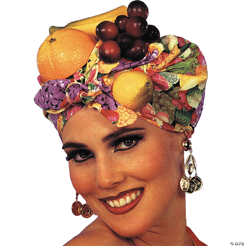 Latin Lady Fruit Headpiece Image