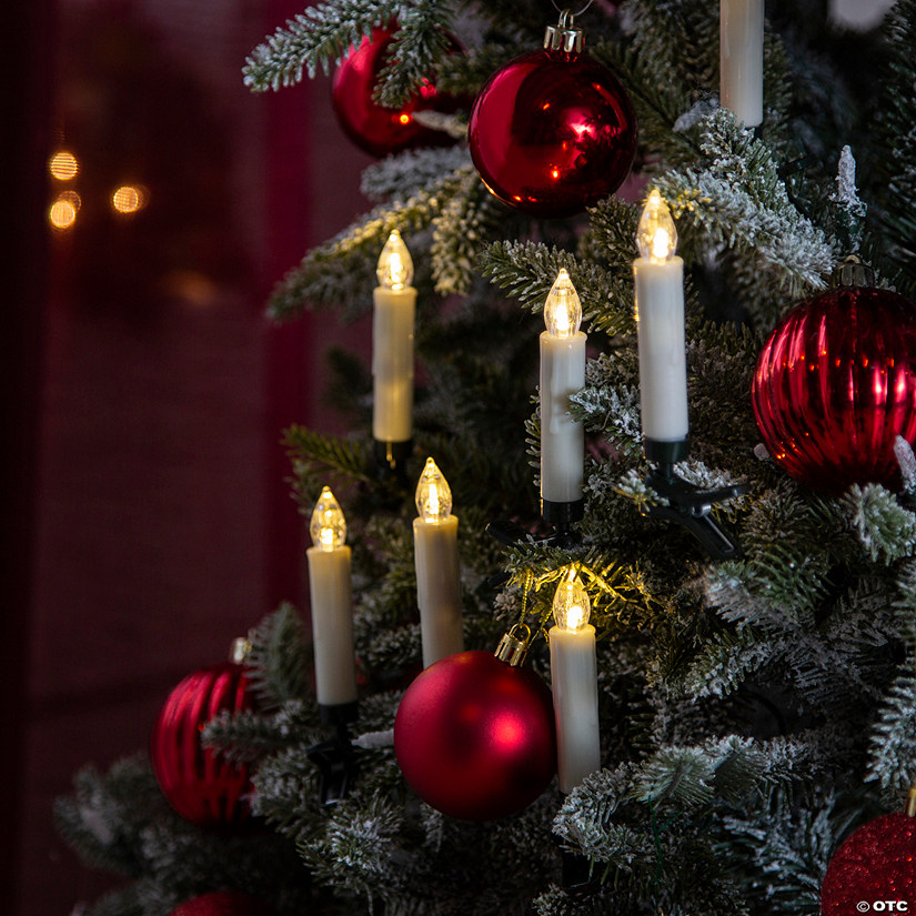 LED Light-Up Clip-On Candles - 15 Pc. Image