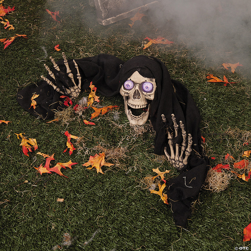LED Skeleton Groundbreaker Halloween Decoration Image