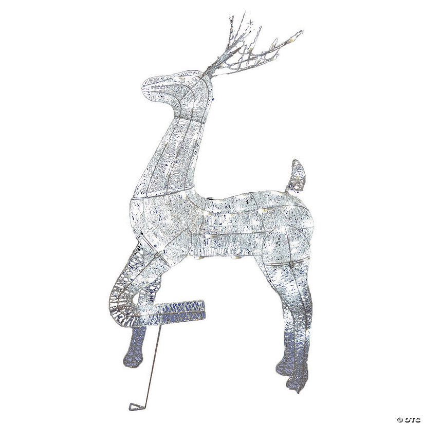 Light-Up Buck Deer Frame Outdoor Decoration Image