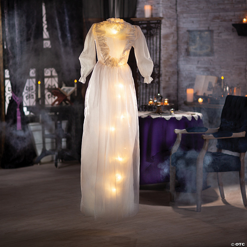 Light-Up Ghostly Dress Halloween Decoration Image