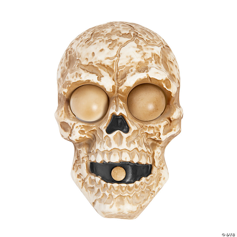 Light-Up Skull Doorbell Decoration Image