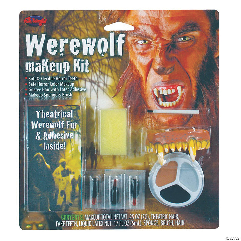 Living Nightmare Werewolf Makeup Kit Image